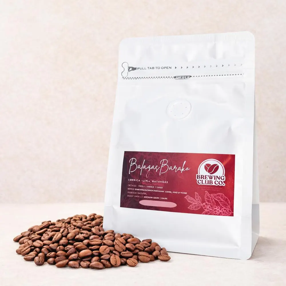 Batangas Barako coffee packaging